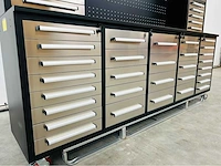 Rte - 7398 - garagewerkbank 2850x670x1890mm - afbeelding 4 van  9