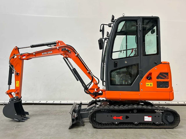 Rte - cx20a - minigraafmachine kubota euro 5 met cabine - 2024 - afbeelding 31 van  33