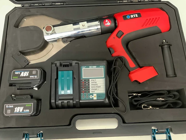 Rte - eb-85c - elektrische kabeltang 18v - afbeelding 3 van  6