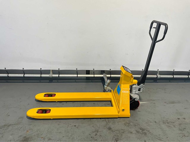 Rte - tpo 2550 5852 - hand hydraulische palletwagen met weegfunctie, 2500 kg hefvermogen - afbeelding 3 van  14