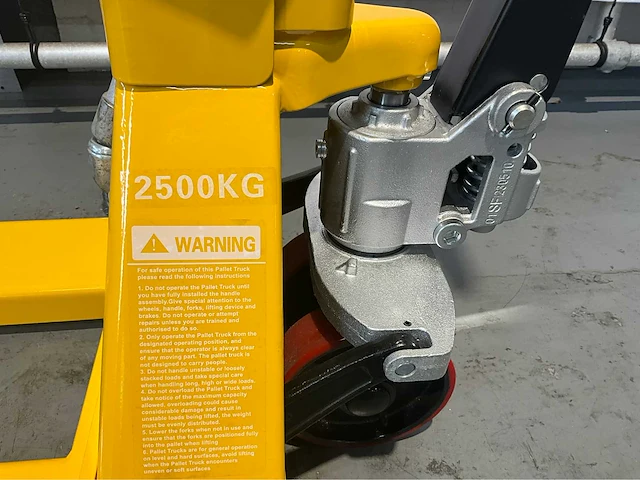 Rte - tpo 2550 5852 - hand hydraulische palletwagen - afbeelding 13 van  14