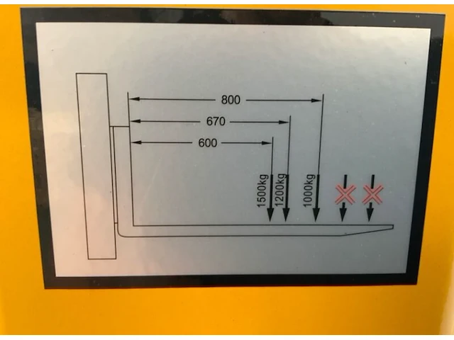 Rte 5859 handmatige stapelaar 1.5t 2.5m - afbeelding 8 van  9