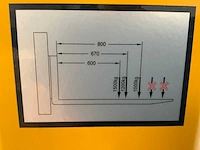 Rte 5859 manuele stapelaar 1.5t 2.5m dubbele ketting - afbeelding 8 van  11