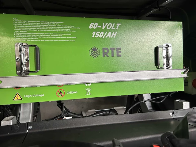 Rte elektrische golfkar 2+2 zits zonder dak - afbeelding 10 van  37