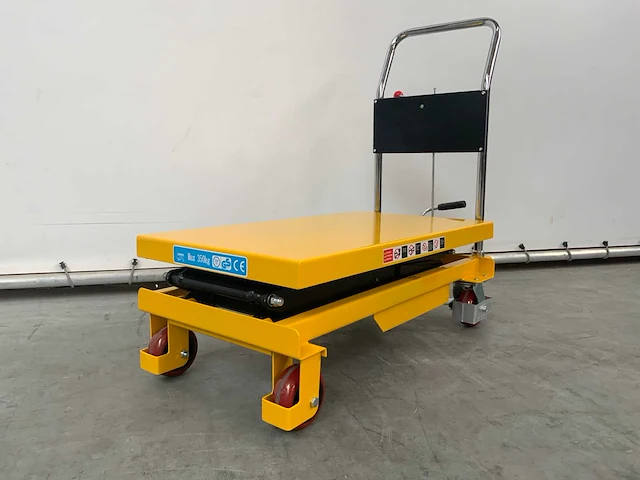 Rte plateauwagen lift 350kg - afbeelding 1 van  7