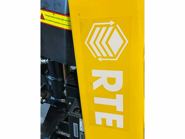 Rte tpo 2550 hoog elektrische palletwagen - afbeelding 5 van  14