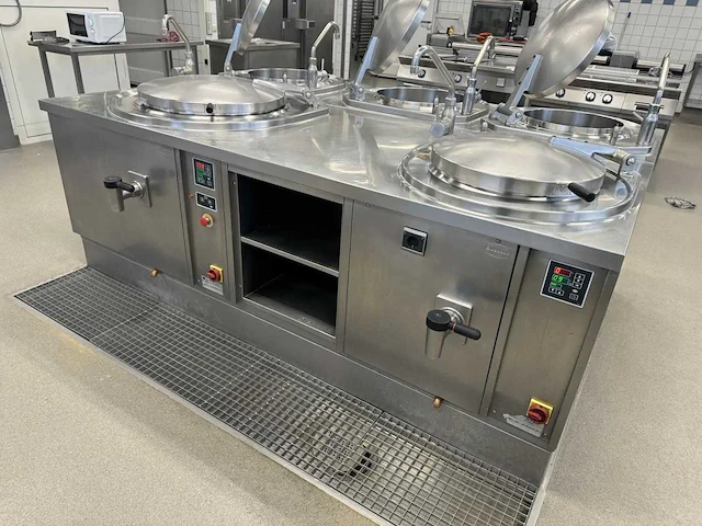 Rubbens - rvs elektrisch kookketel eiland - afbeelding 1 van  20