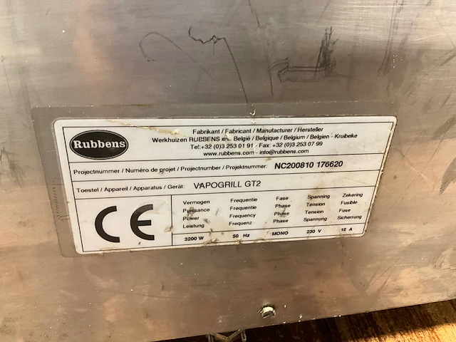 Rubbens vapogrill gt2 watergrill - afbeelding 8 van  8