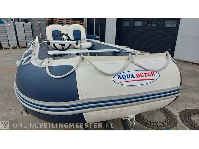 Rubberboot aguadutch, 450 met honda 9,9 pk 4 takt en trailer - afbeelding 3 van  36