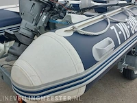 Rubberboot aguadutch, 450 met honda 9,9 pk 4 takt en trailer - afbeelding 7 van  36