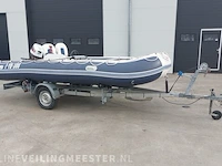 Rubberboot aguadutch, 450 met honda 9,9 pk 4 takt en trailer - afbeelding 1 van  36