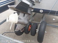 Rubberboot aguadutch, 450 met honda 9,9 pk 4 takt en trailer - afbeelding 18 van  36
