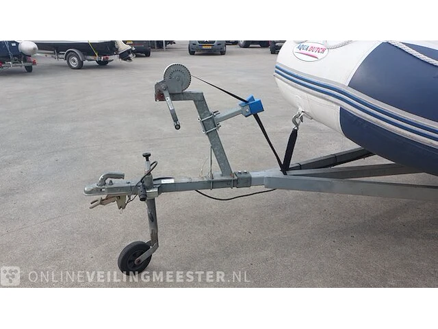 Rubberboot aguadutch, 450 met honda 9,9 pk 4 takt en trailer - afbeelding 22 van  36