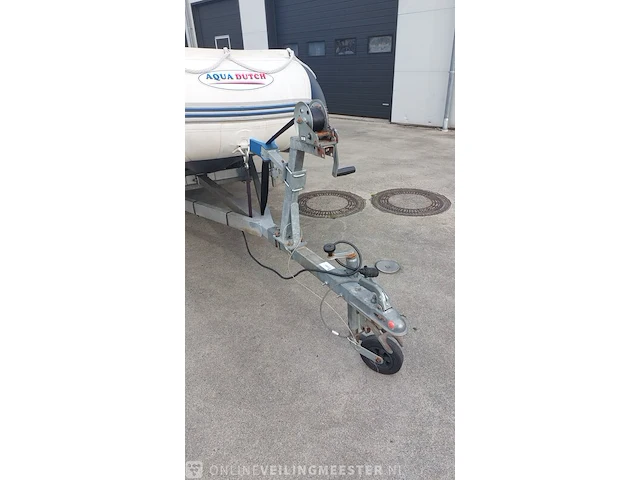 Rubberboot aguadutch, 450 met honda 9,9 pk 4 takt en trailer - afbeelding 25 van  36