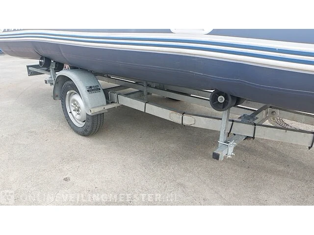 Rubberboot aguadutch, 450 met honda 9,9 pk 4 takt en trailer - afbeelding 26 van  36