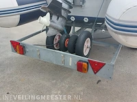 Rubberboot aguadutch, 450 met honda 9,9 pk 4 takt en trailer - afbeelding 28 van  36
