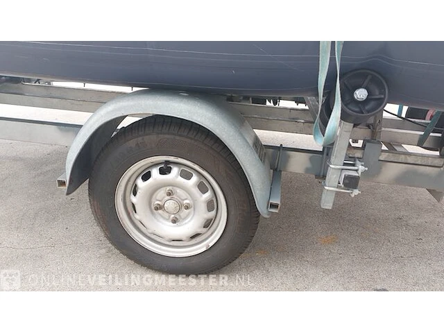 Rubberboot aguadutch, 450 met honda 9,9 pk 4 takt en trailer - afbeelding 30 van  36