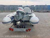 Rubberboot aguadutch, 450 met honda 9,9 pk 4 takt en trailer - afbeelding 31 van  36