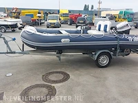 Rubberboot aguadutch, 450 met honda 9,9 pk 4 takt en trailer - afbeelding 33 van  36