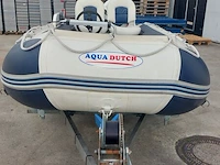 Rubberboot aguadutch, 450 met honda 9,9 pk 4 takt en trailer - afbeelding 35 van  36