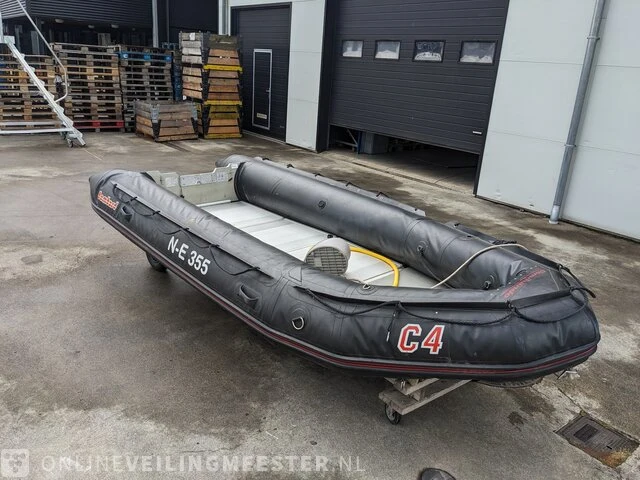 Rubberboot bombard commando , c4, zwart - afbeelding 10 van  17