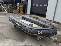 Rubberboot bombard commando , c4, zwart - afbeelding 10 van  17