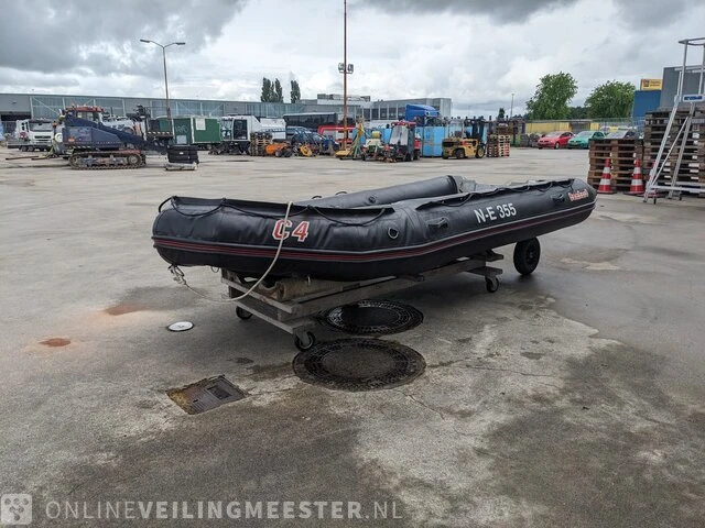 Rubberboot bombard commando , c4, zwart - afbeelding 16 van  17