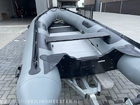 Rubberboot bombard typhoon, 420 alu, grijs / chroom, bouwjaar 2014 - afbeelding 3 van  5