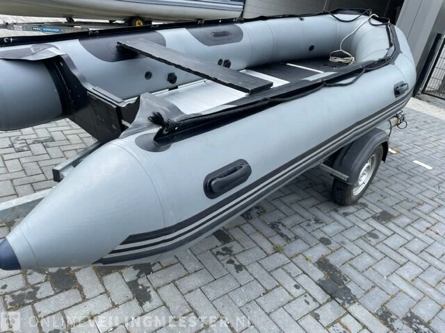 Rubberboot bombard typhoon, 420 alu, grijs / chroom, bouwjaar 2014 - afbeelding 5 van  5