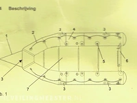 Rubberboot dsb verkennersboot , verkennersboot 400, zwart - afbeelding 4 van  4