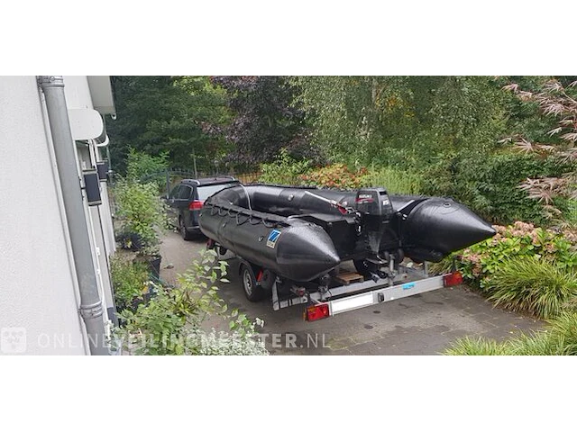 Rubberboot zodiac, mk5 , zwart - afbeelding 3 van  6