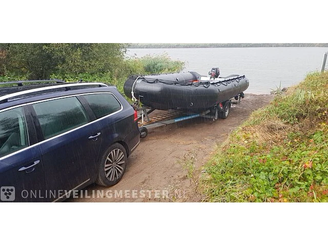Rubberboot zodiac, mk5 , zwart - afbeelding 5 van  6
