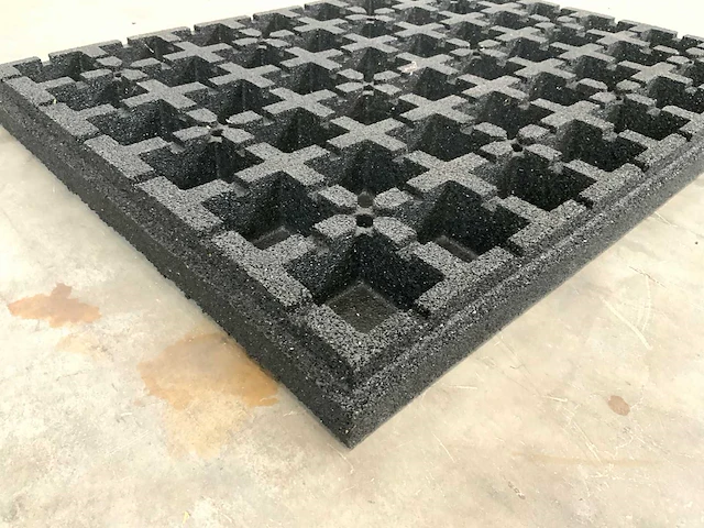 Rubberen tegel 790x590x60mm (10x) - afbeelding 5 van  9