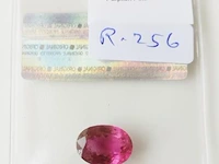 Rubellite 8.45ct gra certified - afbeelding 3 van  4