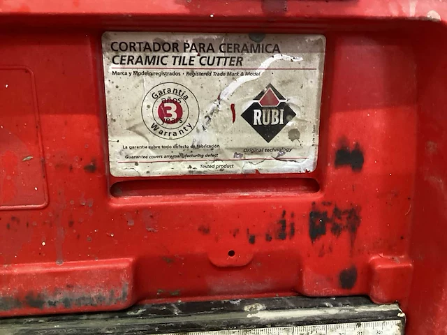 Rubi tegelsnijapparaat - afbeelding 3 van  4