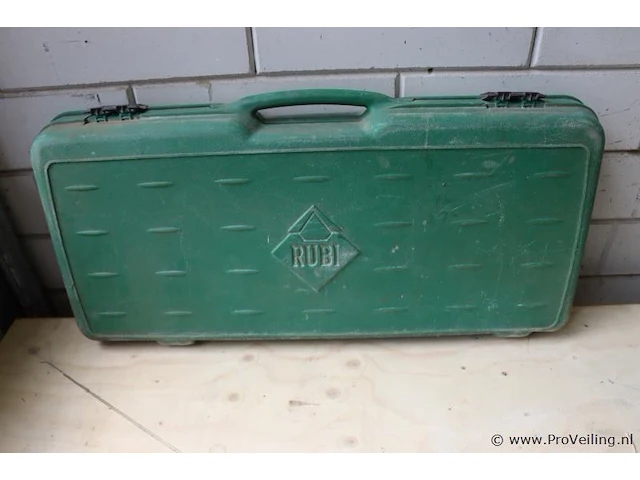 Rubi tegelsnijder in opbergkoffer - afbeelding 4 van  4