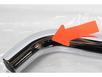 Rubinetteria fantini 5002e813b wastafelarmatuur, wandmontage, verchroomd - afbeelding 3 van  3