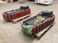 Rubsbanden met hydraulische motor (2x) - afbeelding 2 van  6