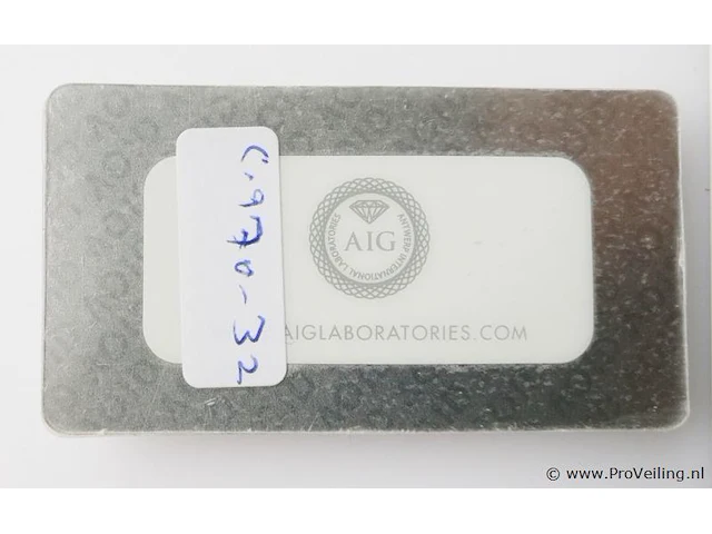 Ruby 1.64ct aig certified - afbeelding 3 van  4