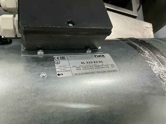 Ruck el 315 e2 buisventilator - afbeelding 4 van  4