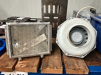 Ruck ventilator / bouwlamp (4x) - afbeelding 1 van  7
