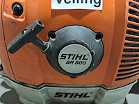 Ruggedragen benzine bladblazer stihl, br 500, bouwjaar 2015 - afbeelding 4 van  9