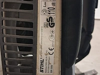 Ruggedragen benzine bladblazer, stihl, br 550, 2013 - afbeelding 9 van  9