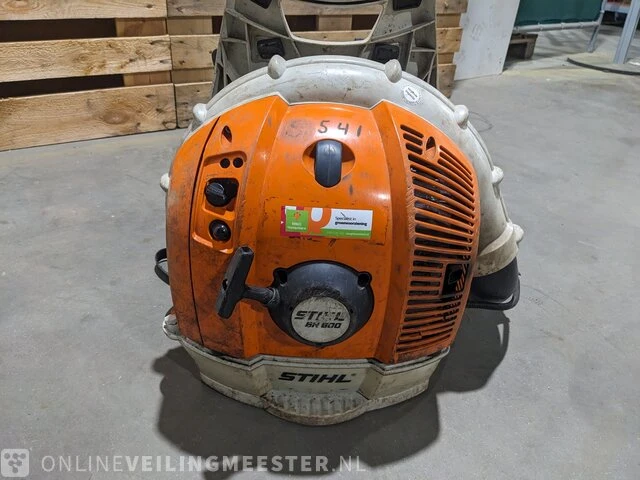 Ruggedragen bladblazer stihl, br 600, 2009 - afbeelding 6 van  9