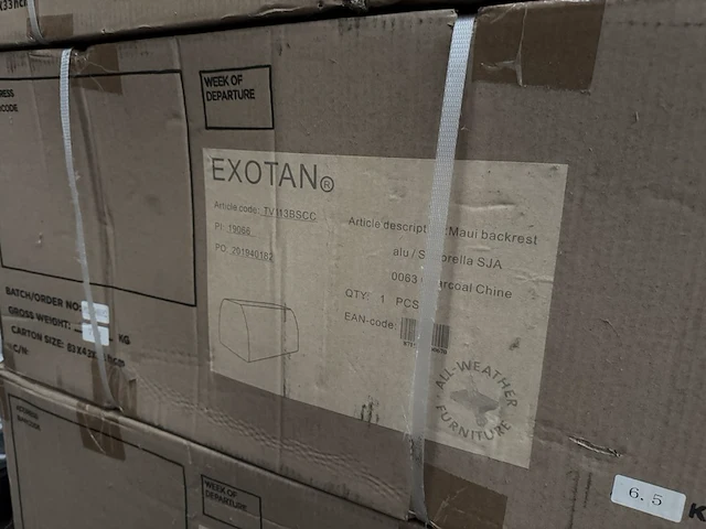 Rugleuning weather-proof exotan, maui - afbeelding 4 van  4