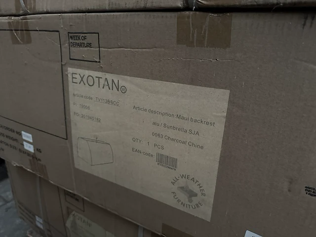 Rugleuning weather-proof exotan, maui - afbeelding 4 van  4