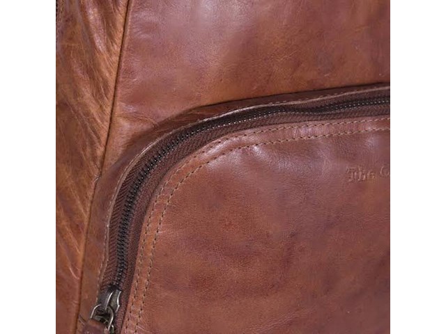Rugtas chesterfield, mack, cognac - afbeelding 4 van  7