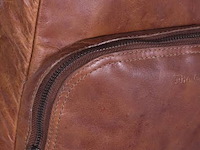 Rugtas chesterfield, mack, cognac - afbeelding 4 van  7