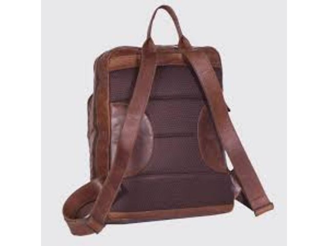 Rugtas chesterfield, mack, cognac - afbeelding 5 van  7