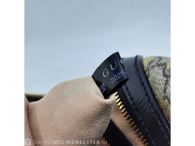 Rugtas gucci, gg supreme gold bees backpack - afbeelding 5 van  13